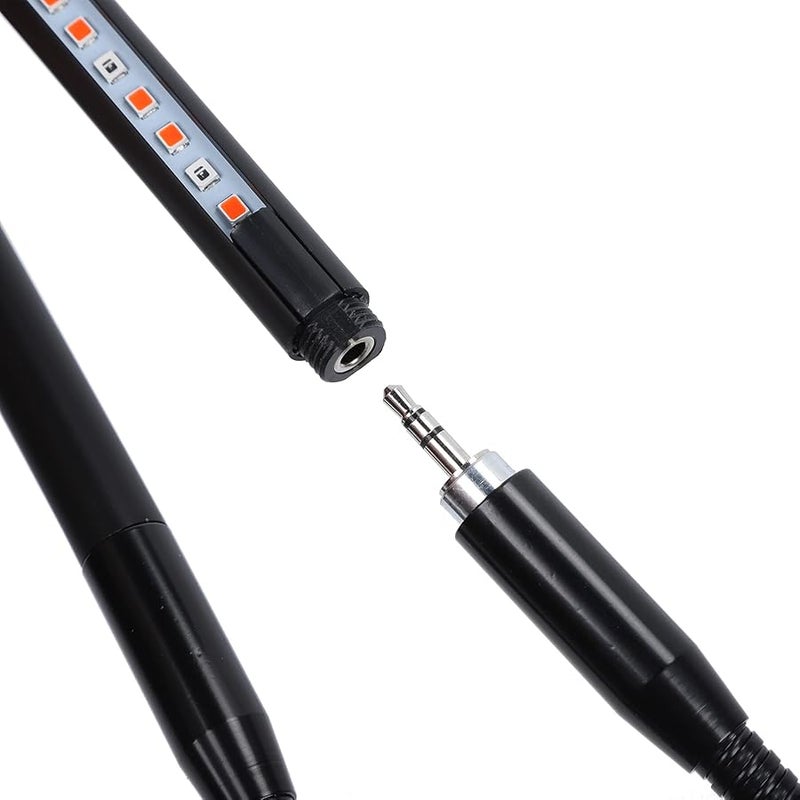 30W مصباح LED للنمو مع 3 رؤوس وقضيب ضوئي مؤقت وخمسة مستويات لتخفيف الإضاءة - Image 4